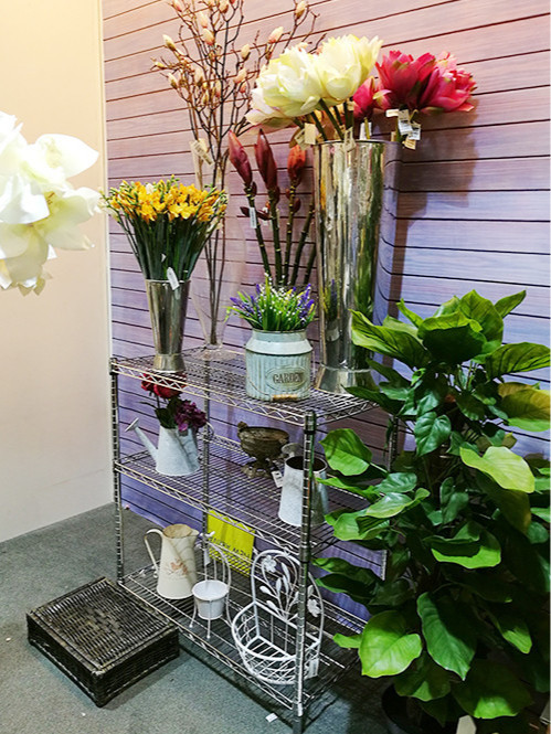 防銹能力強(qiáng)的園藝植物儲(chǔ)放和展示置物架